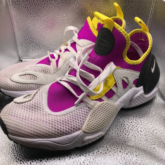 Nike Huarache E.D.G.E. TXT QS Magenta Neon White bq5206-500 - Picture 1 of 7
